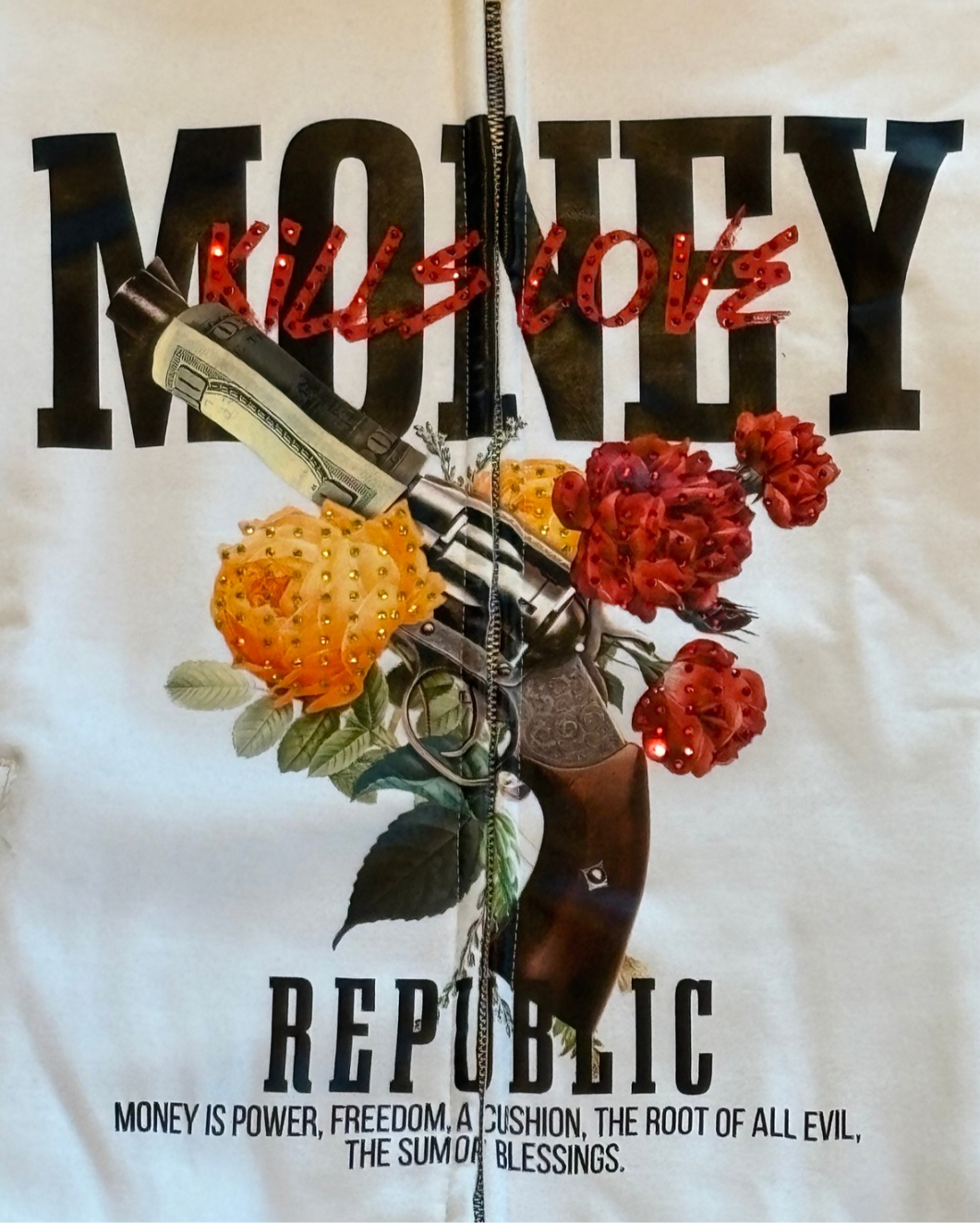Money Kills Love Hoodie