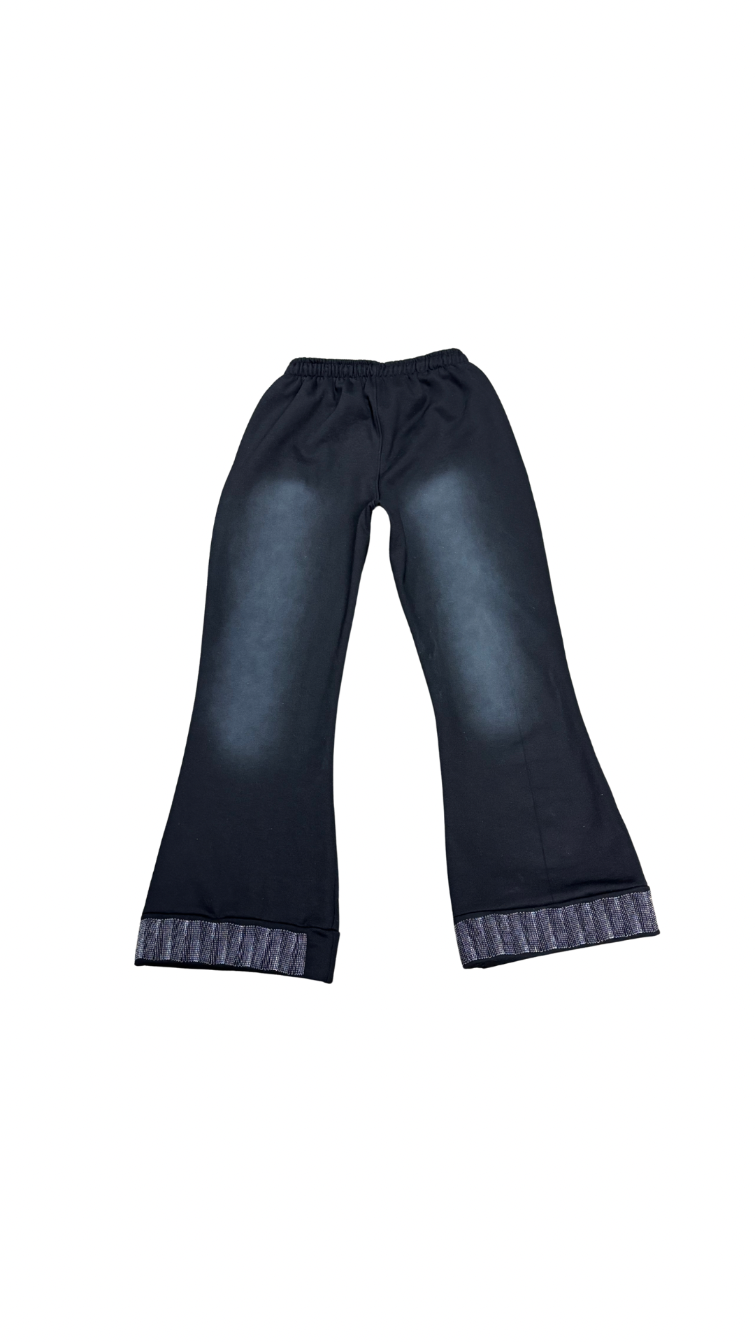 Motley Denim Stitched Sweatsuit