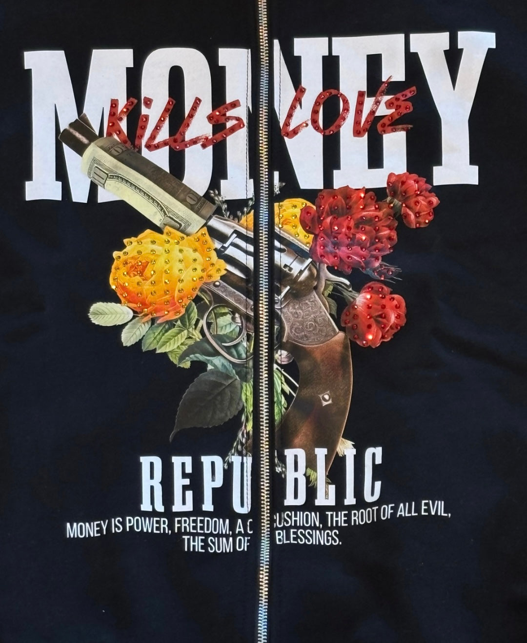 Money Kills Love Hoodie