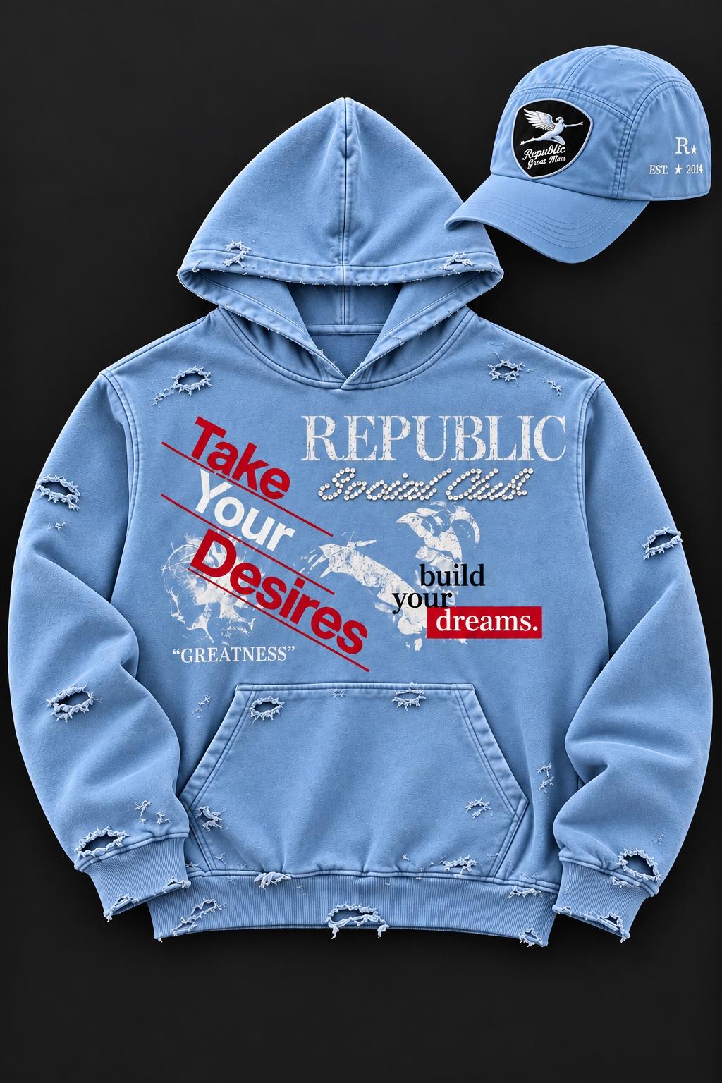 REPUBLIC SOCIAL CLUB HOODIE