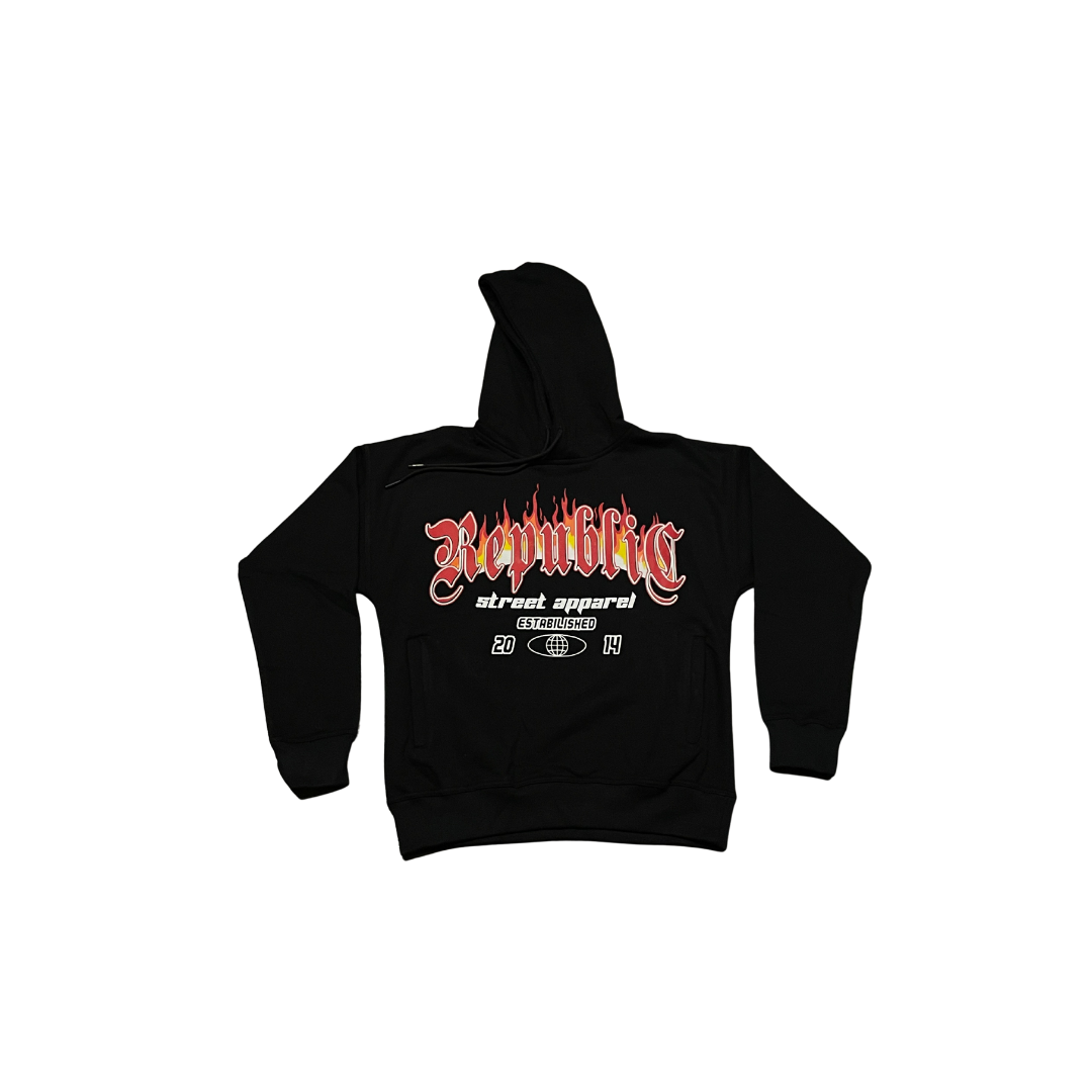 Chrome Feu Hoodie