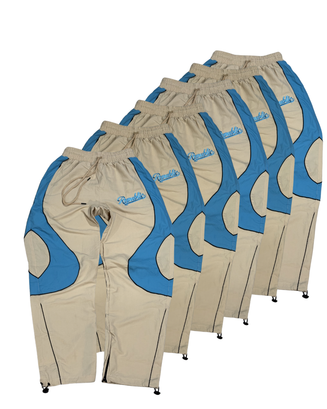 Mural Nylon Pants