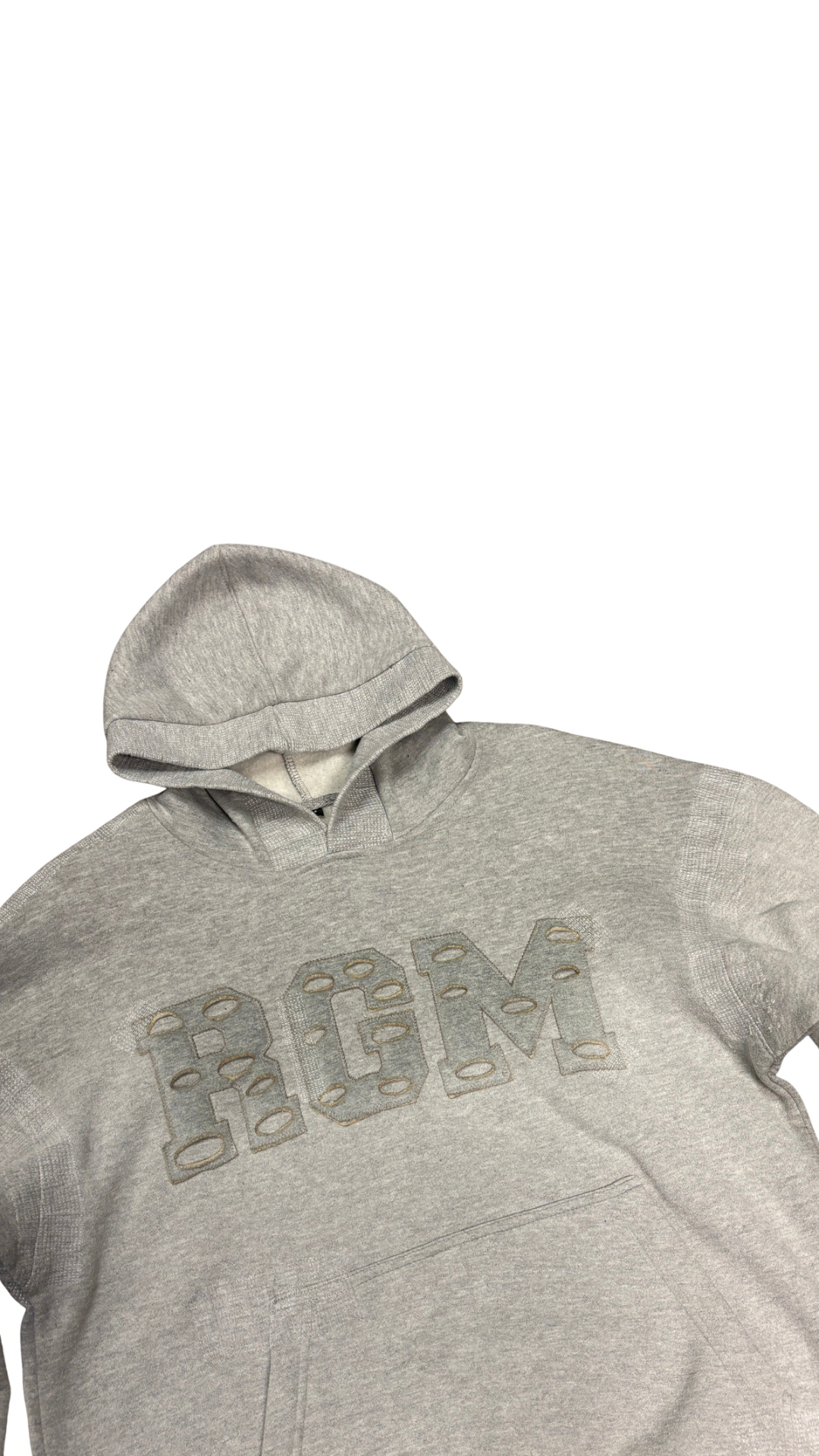 Motley Denim Stitched Sweatsuit