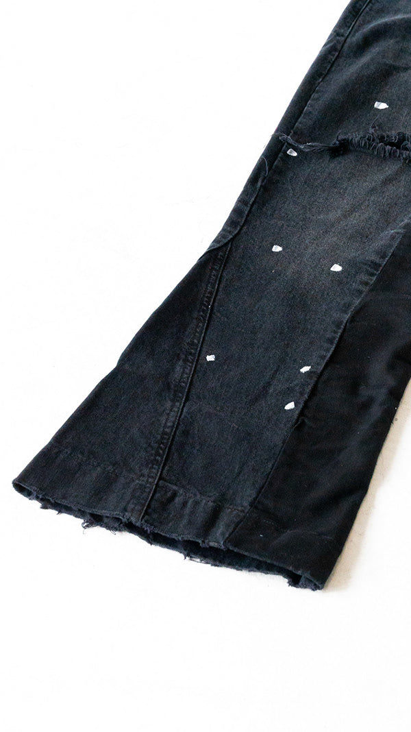 Carpenter Denim Flared Pants