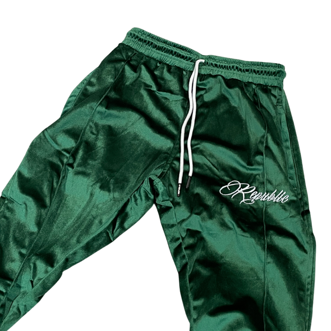 Velour Couture Pants