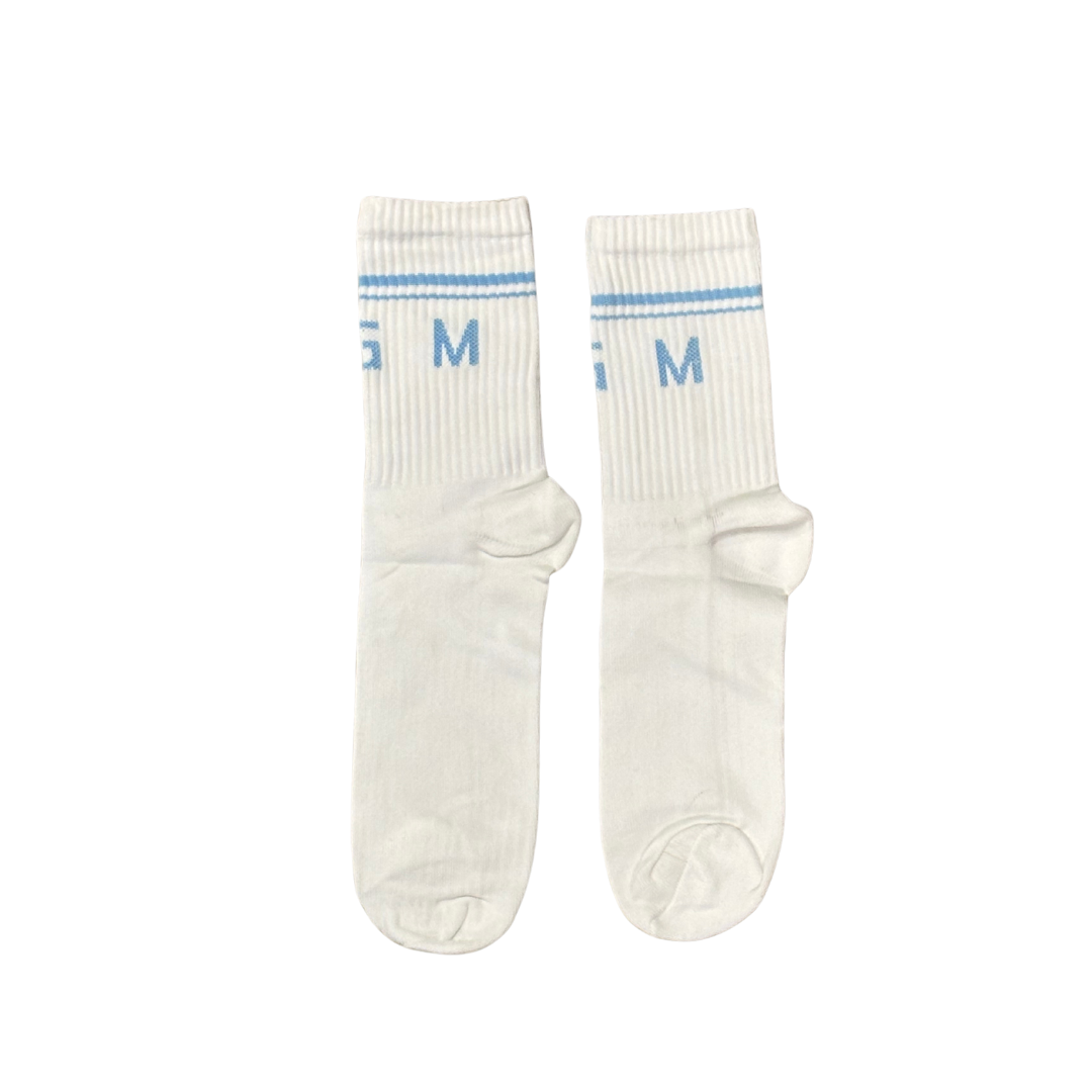 RGM CREW SOCKS (Sky Blue)