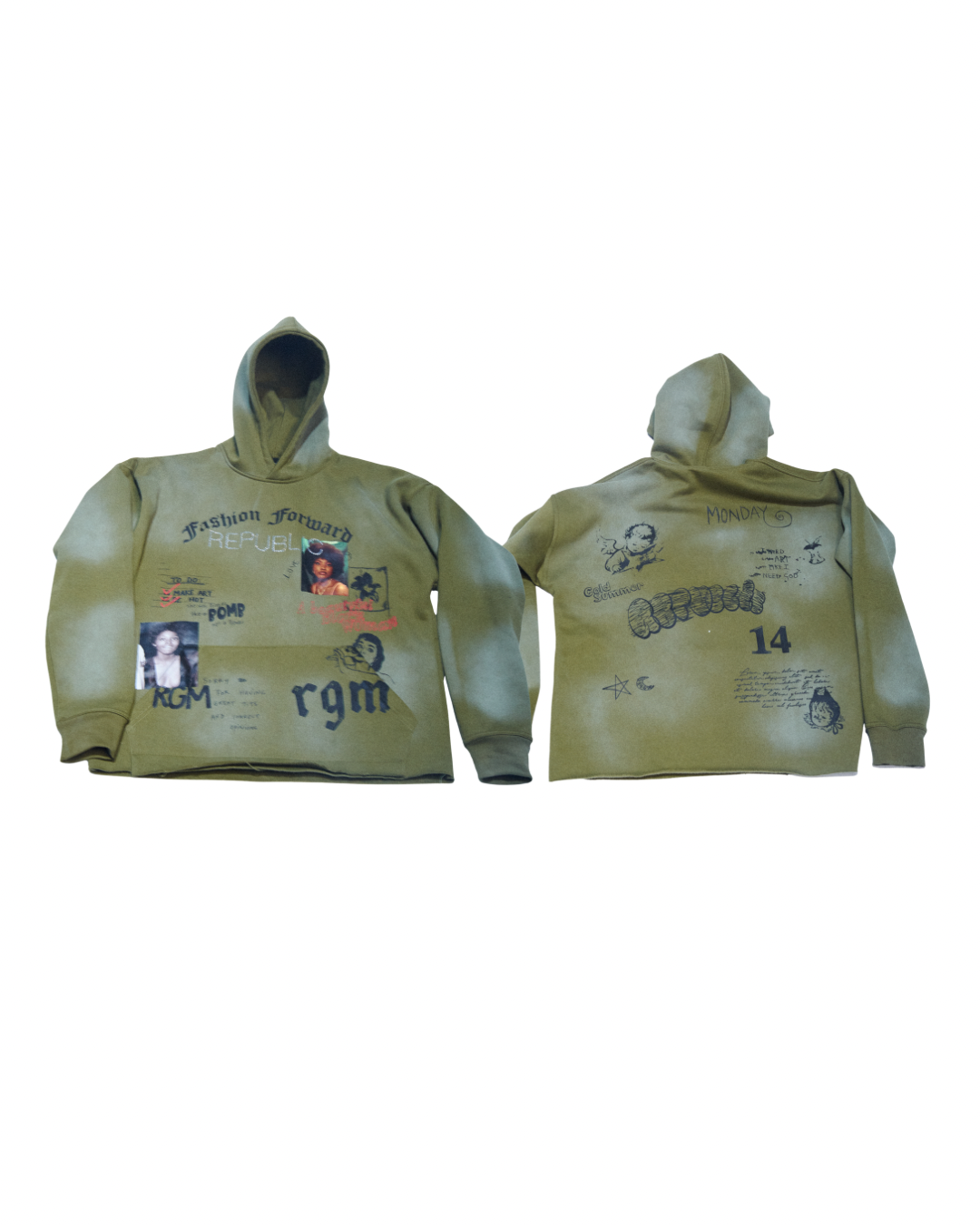 Fashion Forward Hoodie (Olive)