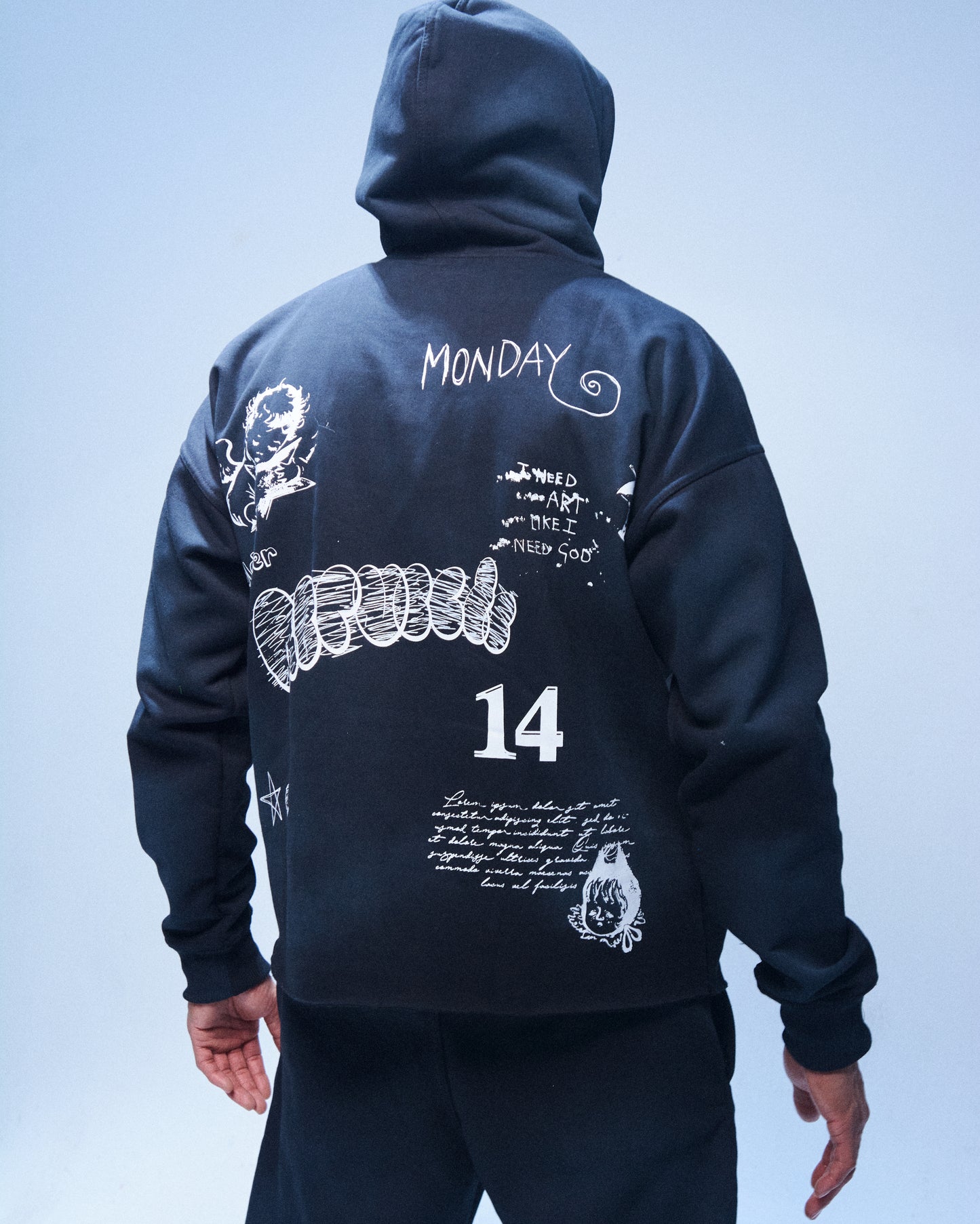 Fashion Forward Hoodie (Black)