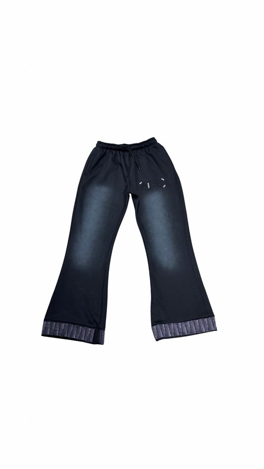 Motley Denim Stitched Pants