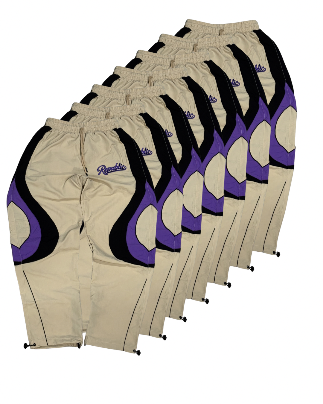 Mural Nylon Pants