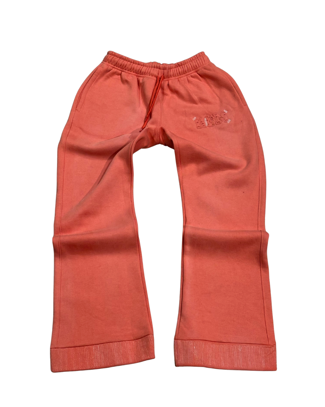 Motley Denim Stitched Sweatpants