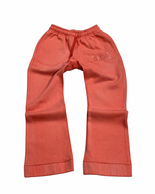 Motley Denim Stitched Sweatpants