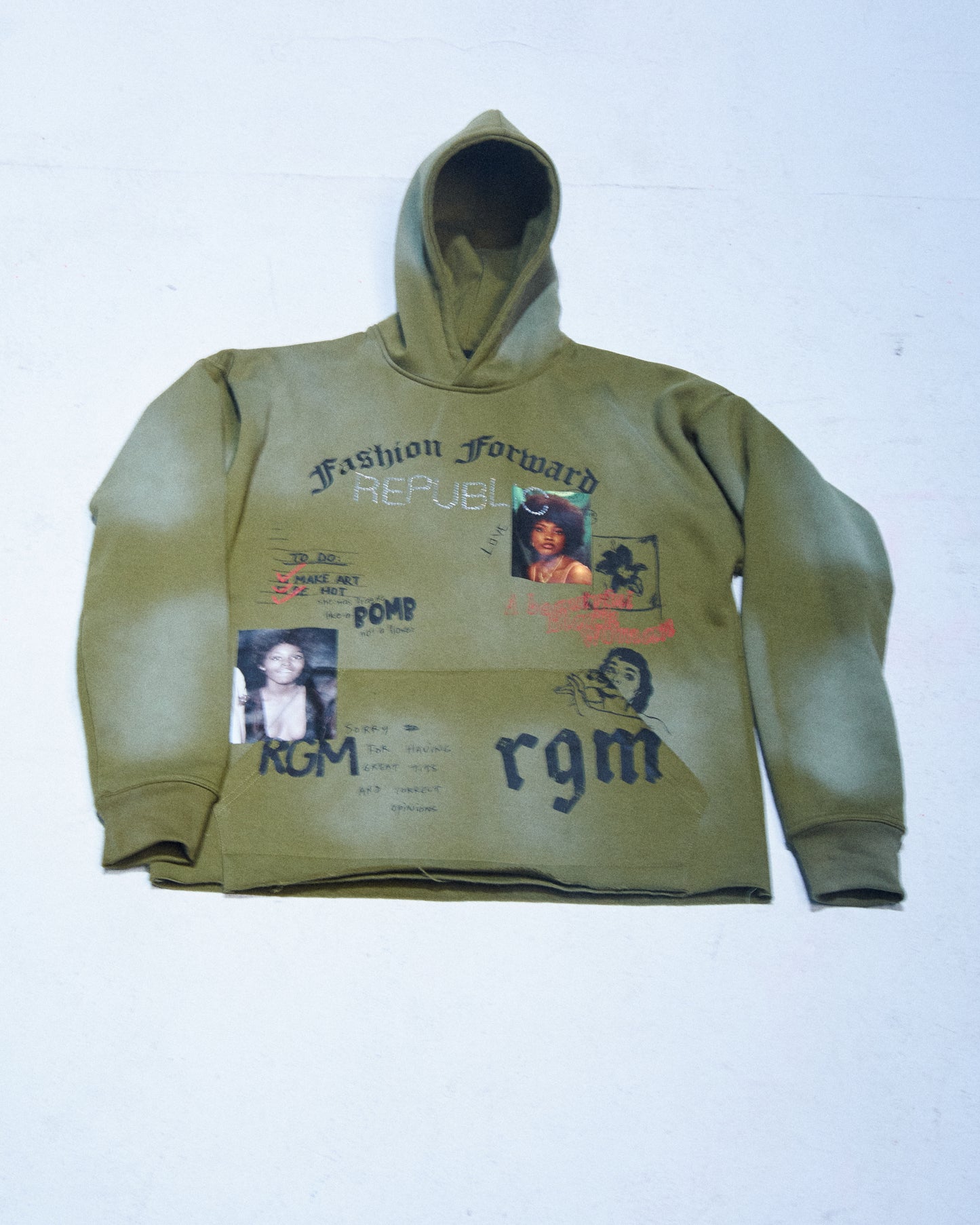 Fashion Forward Hoodie (Olive)