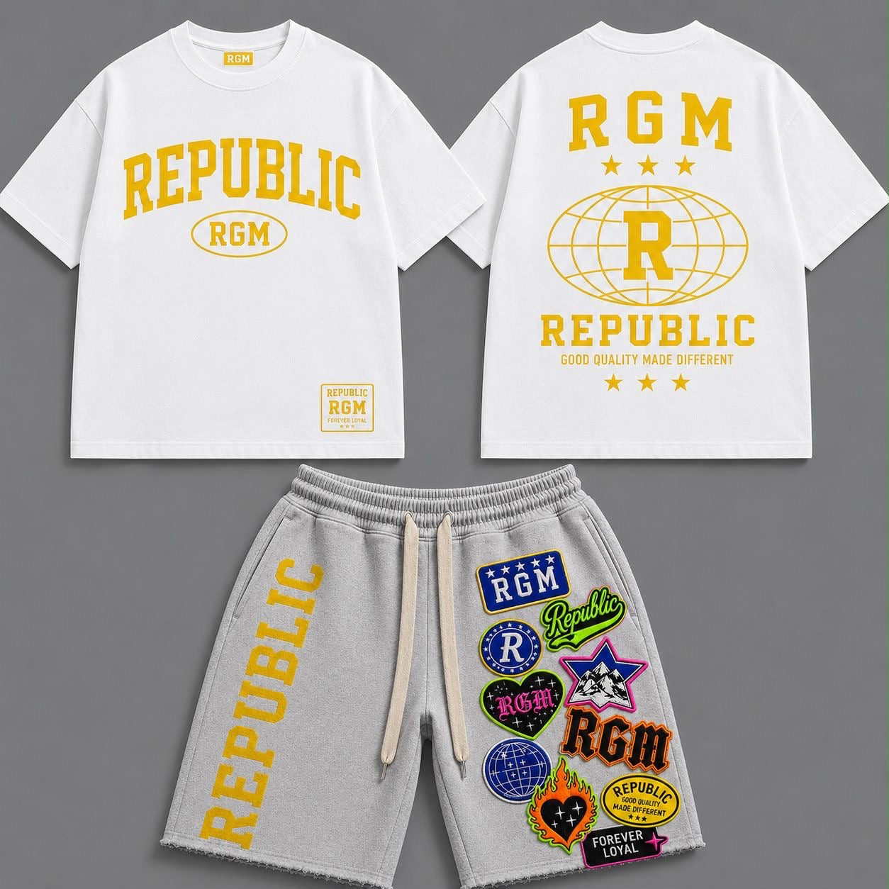 REPUBLIC QUALITY GRAPHIC TEE