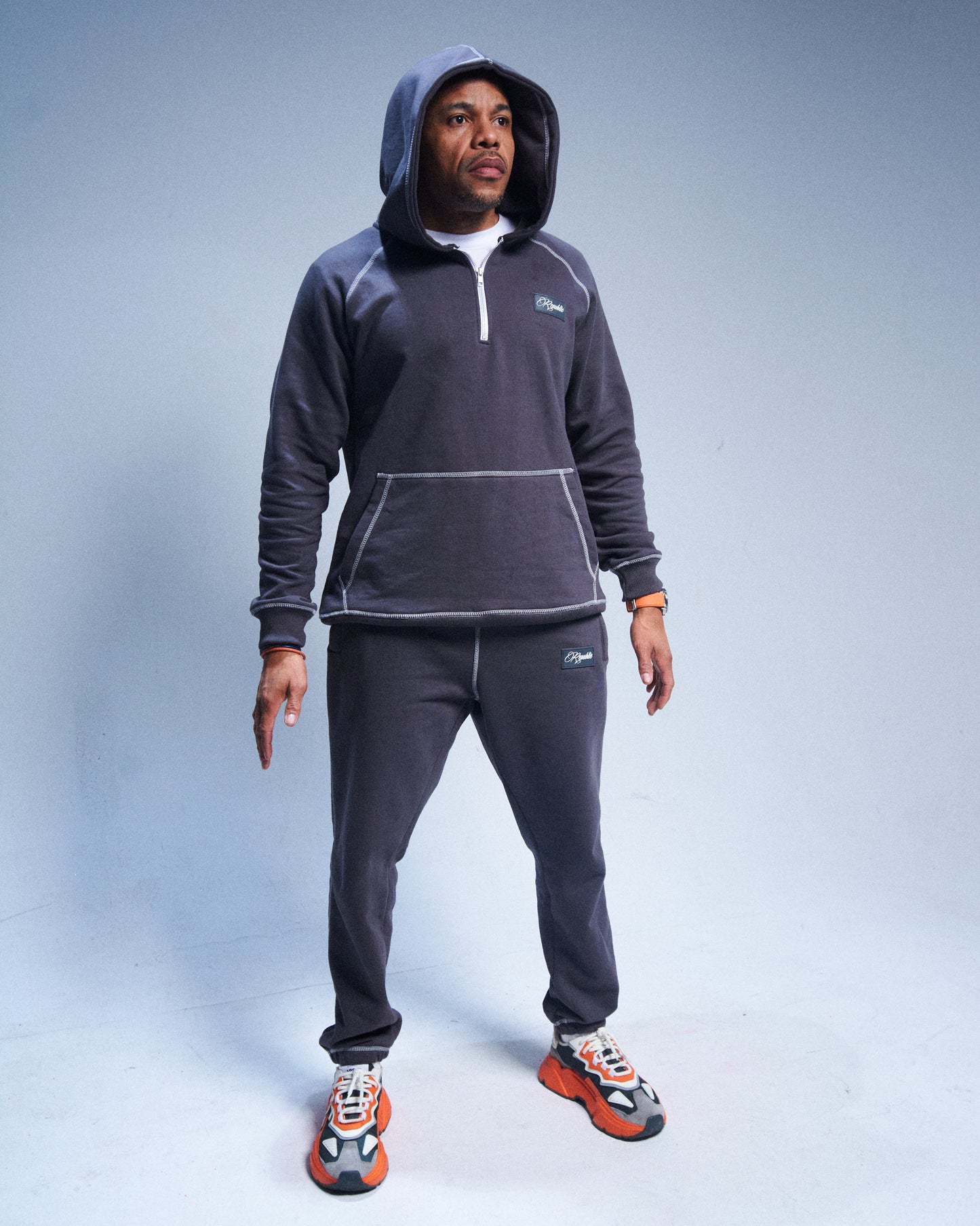 Simplicity Quarter Zip Set (Gray)