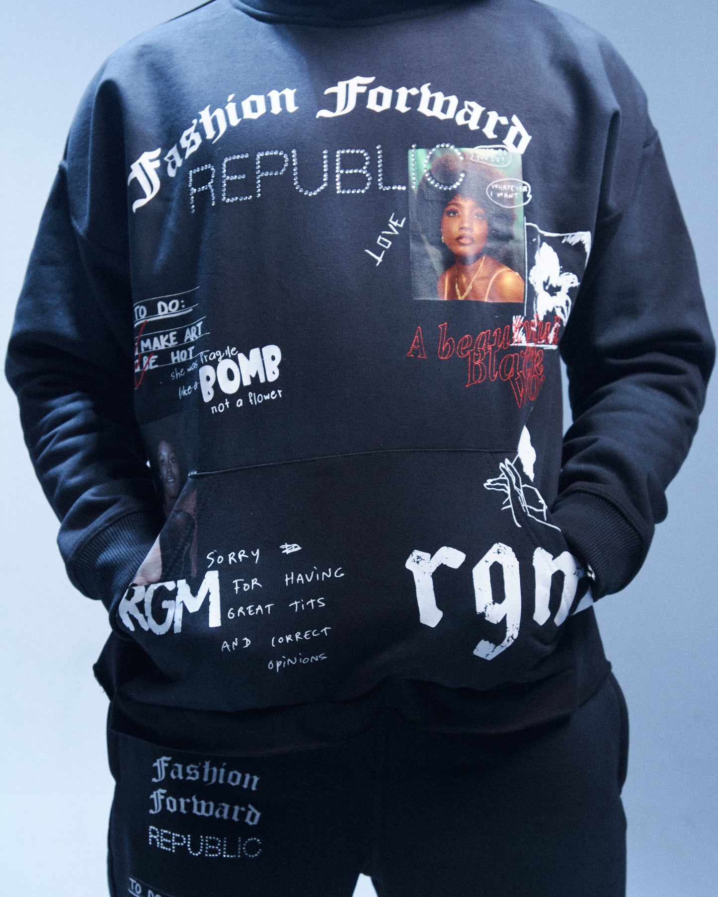 Fashion Forward Hoodie (Black)